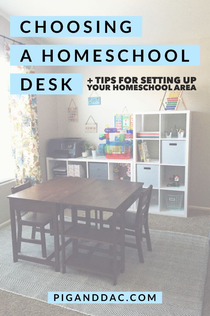 homeschool desk
